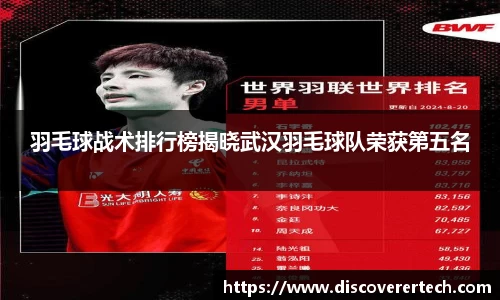 羽毛球战术排行榜揭晓武汉羽毛球队荣获第五名
